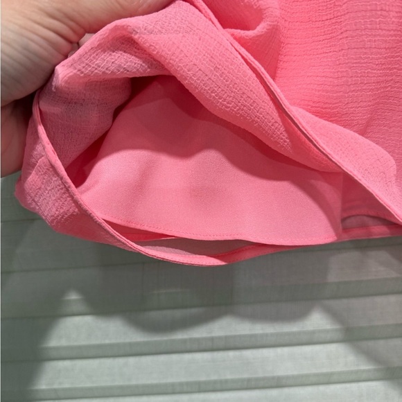 Coral Flowy Women's Top - Picture 2 of 4